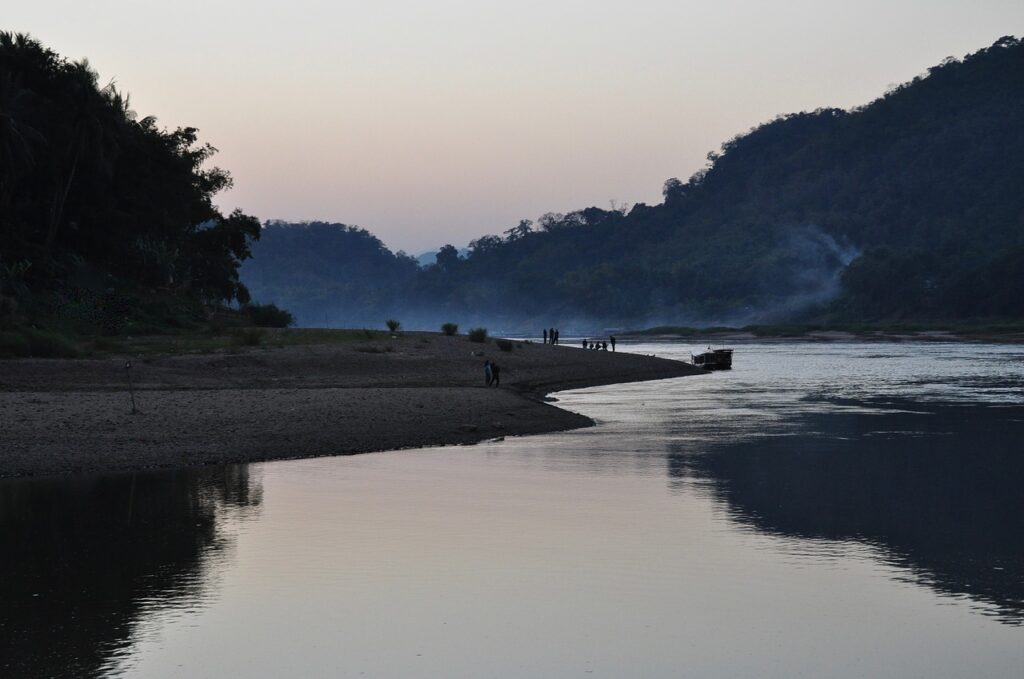 Rzeka Mekong w Wietnamie